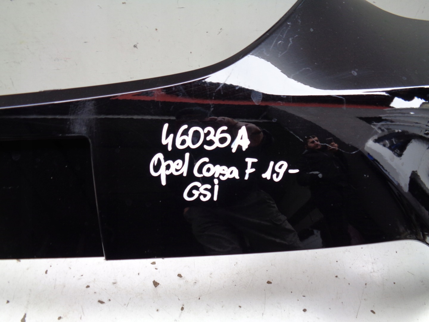 new front bumper OPEL CORSA F 19- GSI NR 46036A