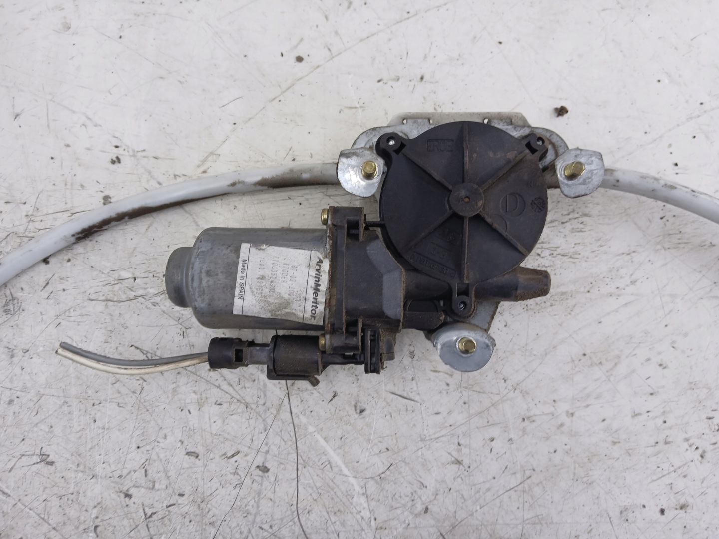 OPEL MOVANO A mechanism window regulator right front