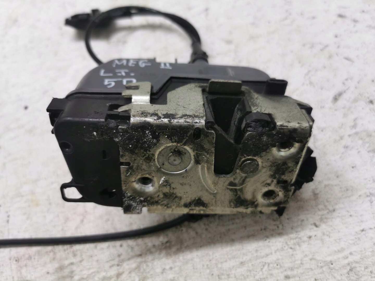 lock door left rear part RENAULT MEGANE II 6 PIN