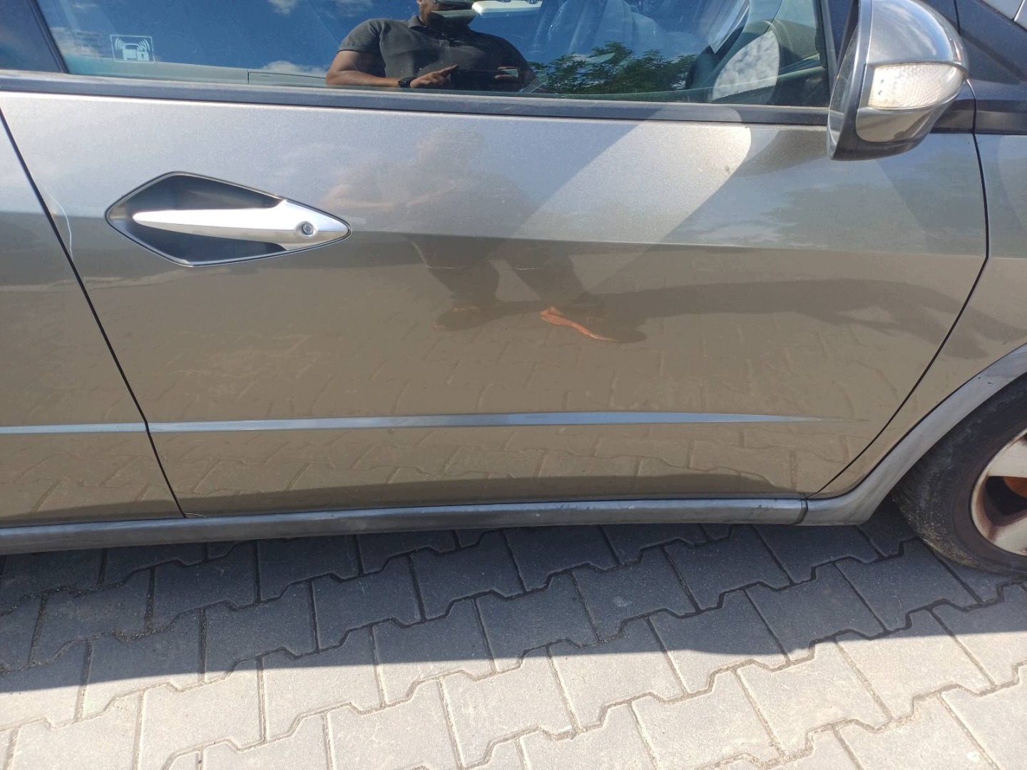 door complete right front HONDA CIVIC VIII NH701M