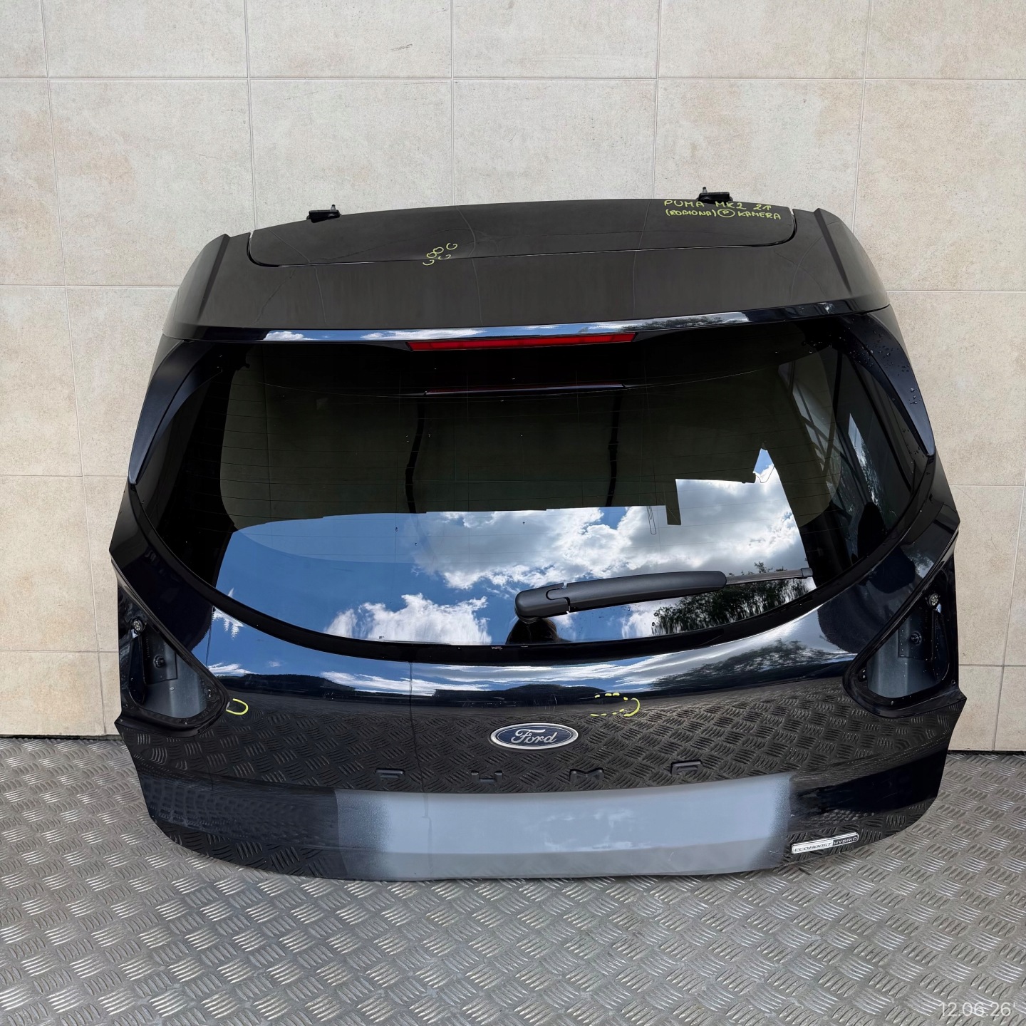 boot doors complete FORD PUMA MK2 ST-LINE 2021 ROK KAMERA ROBIONA