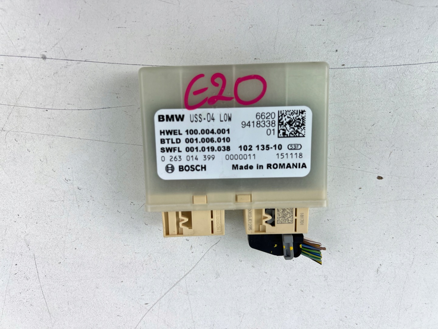 modulo PDC BMW G05 G06 G07 G20 G21 9418338