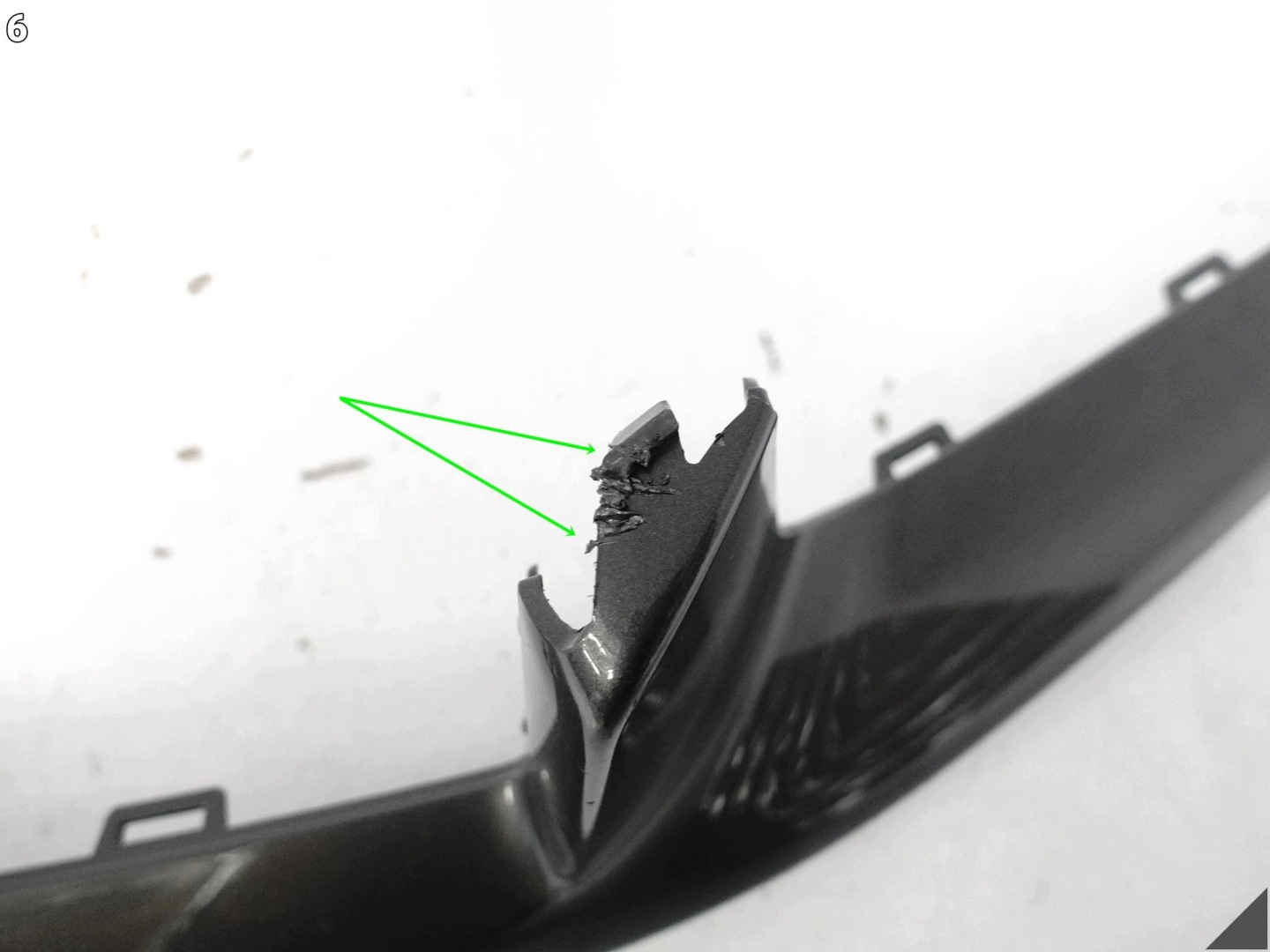 PORSCHE 911 992 TURBO S 20- SPOILER accessories W bumper front ACHATGRAU