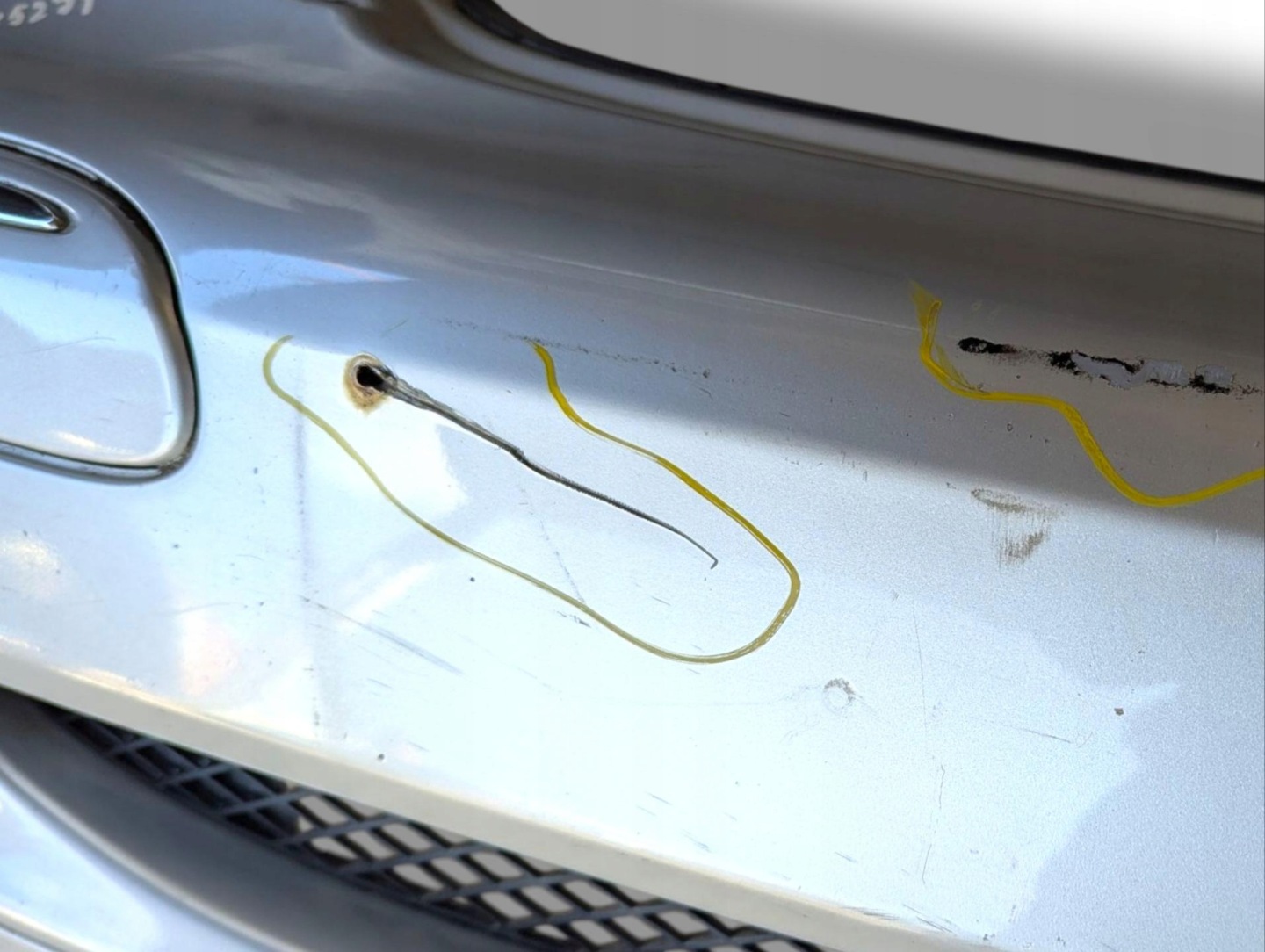 bumper front Mercedes-Benz C W203 2001 A2038850165