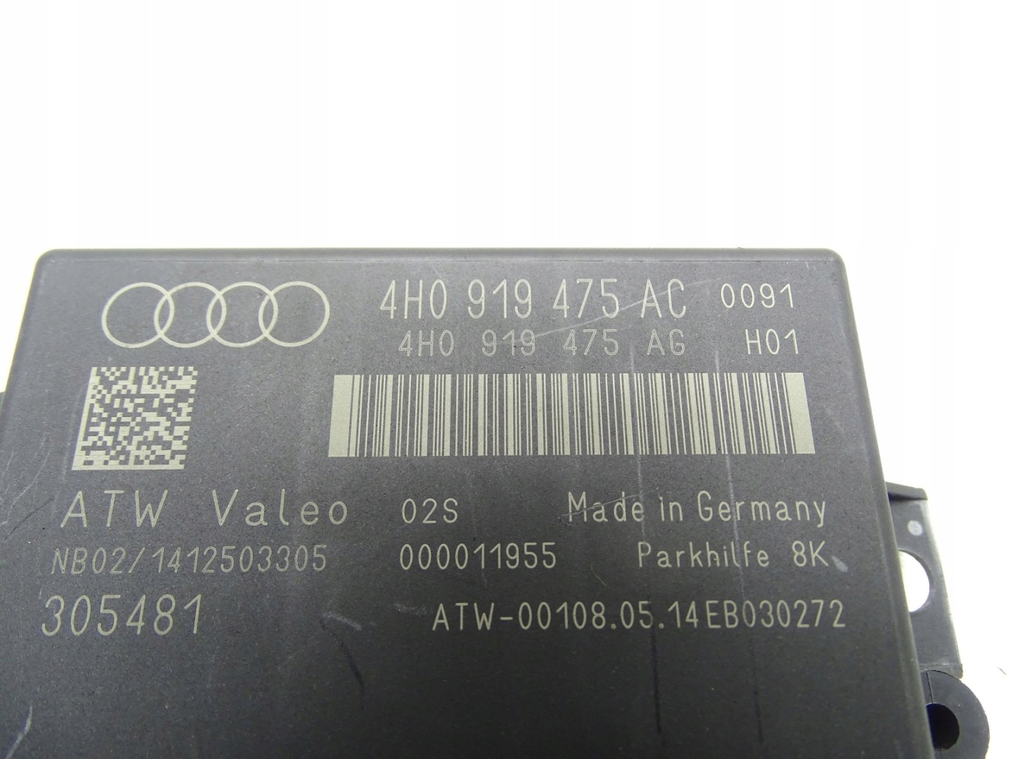 modulo Centralina CZUJNIKOW PDC parcheggio AUDI A6 C7 4H0919475AC