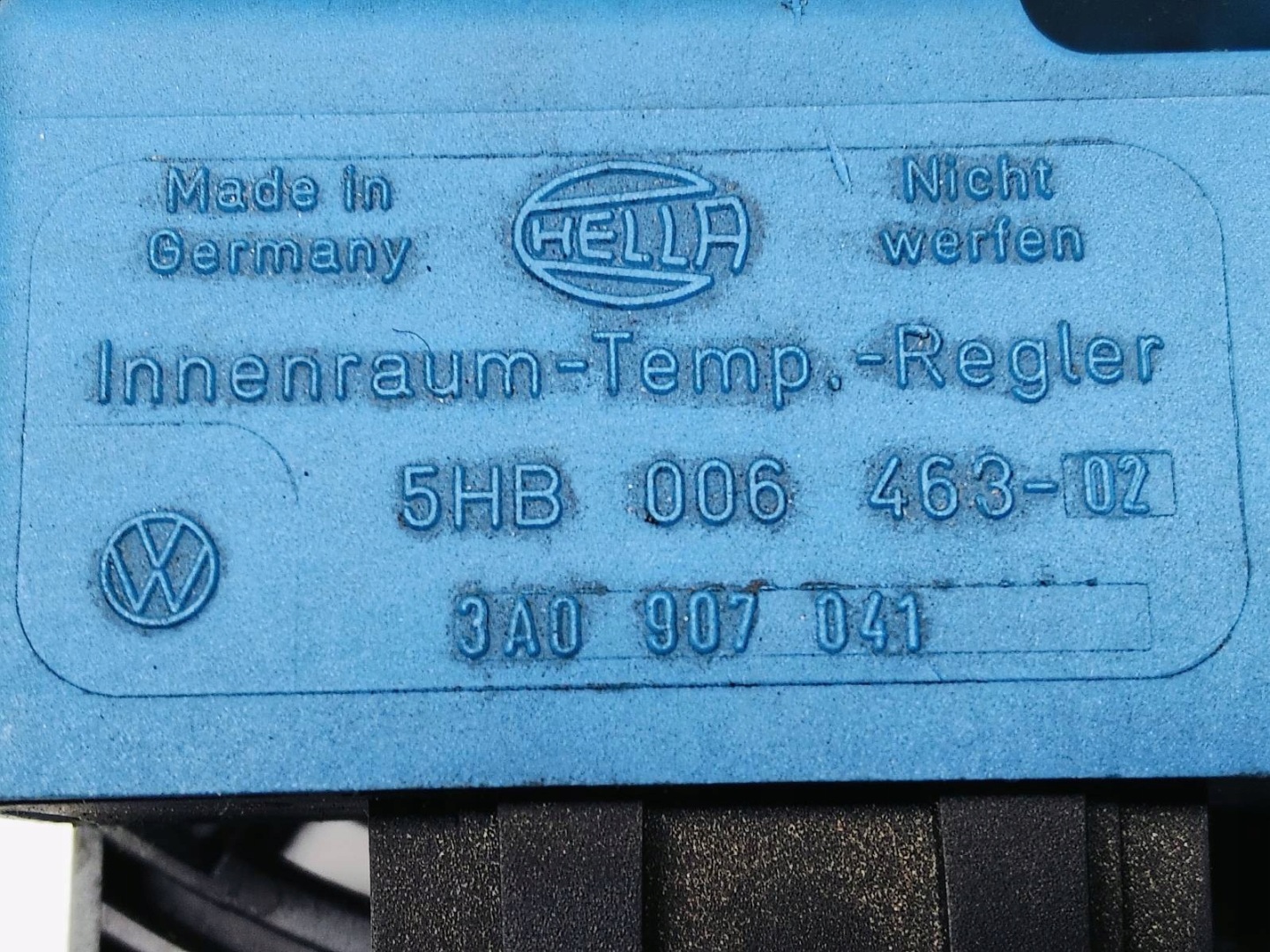 Panel Bouches buses THERMOTRONIC VW VENTO Golf III 1.9 TDI 5HB006463