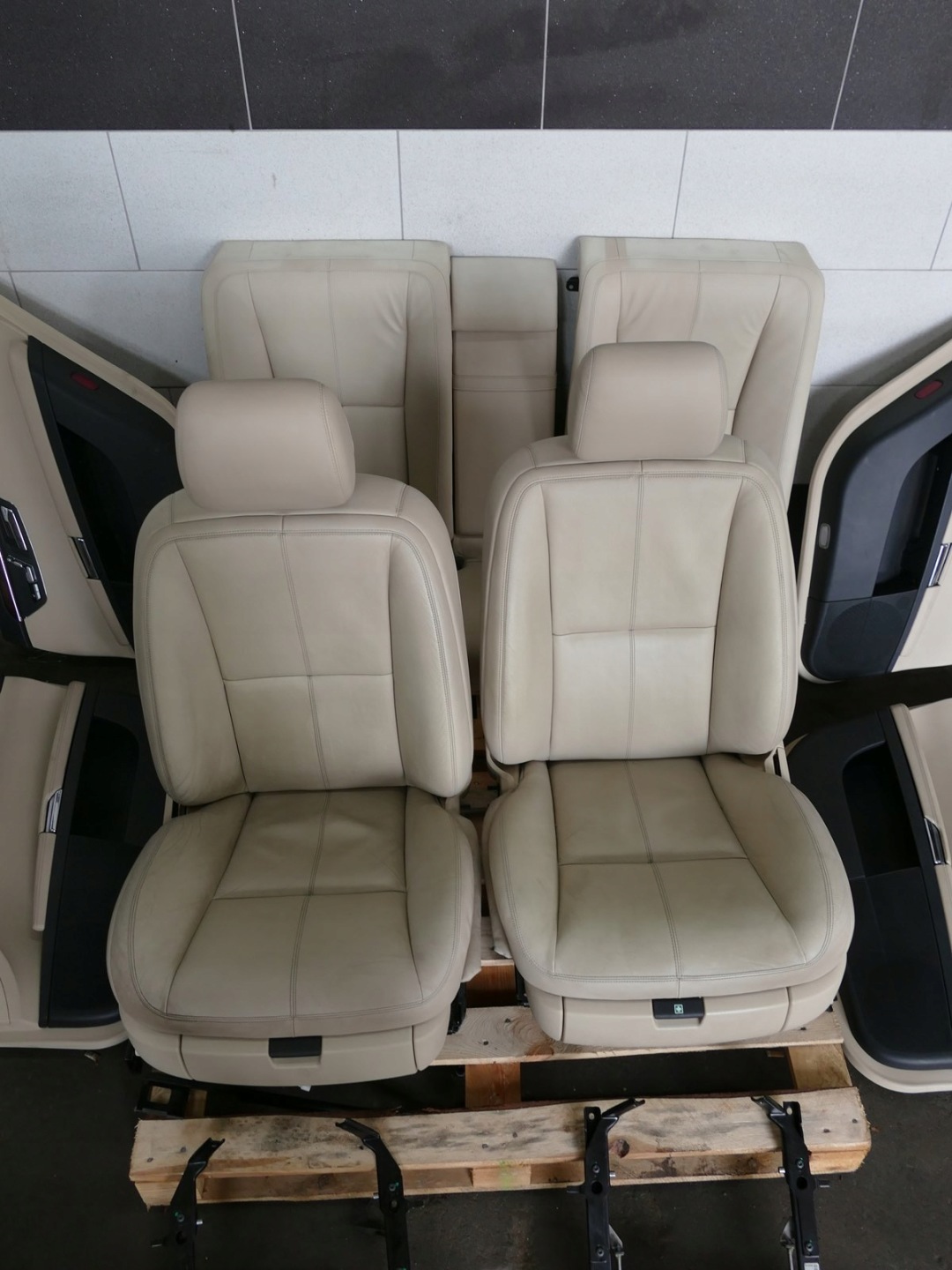 MERCEDES S W221 LONG Sitz Sitz 4xGRZANIE Seite KOMPLET