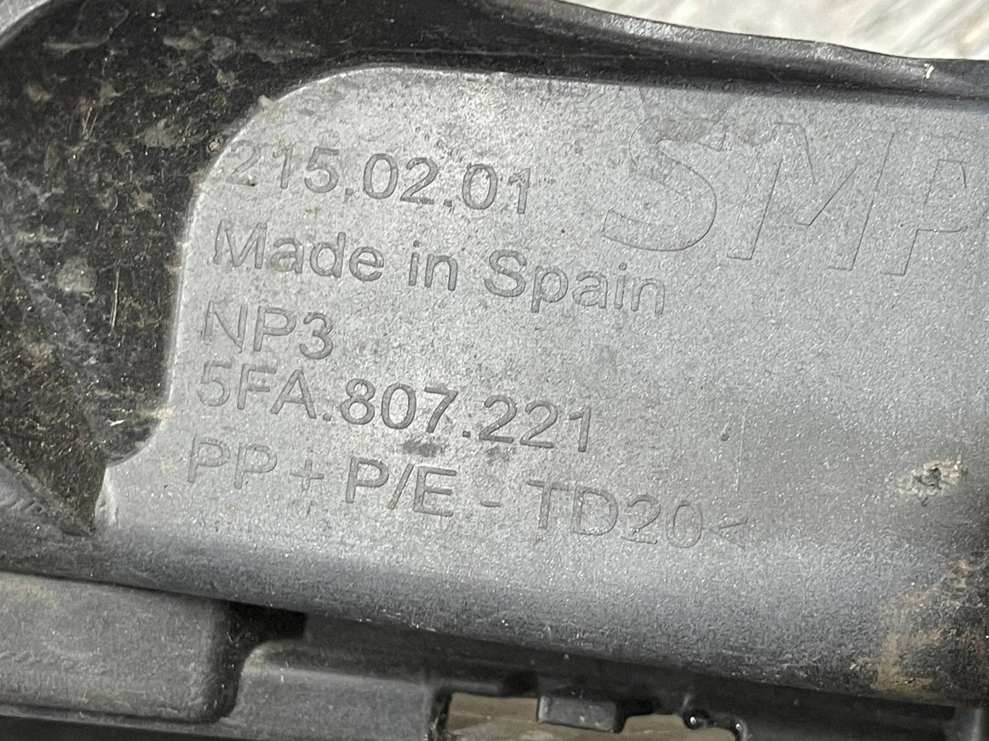 front bumper front SEAT LEON IV 4 20- PDC 5FA807221