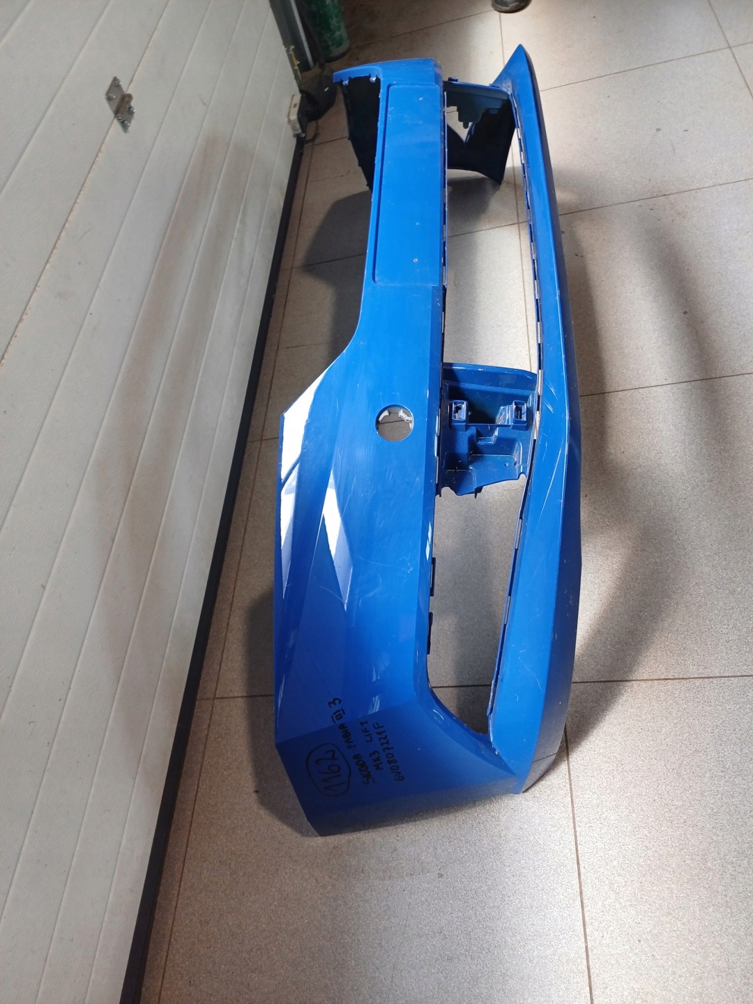 bumper front front SKODA FABIA 3 III LIFT 6V0807221F