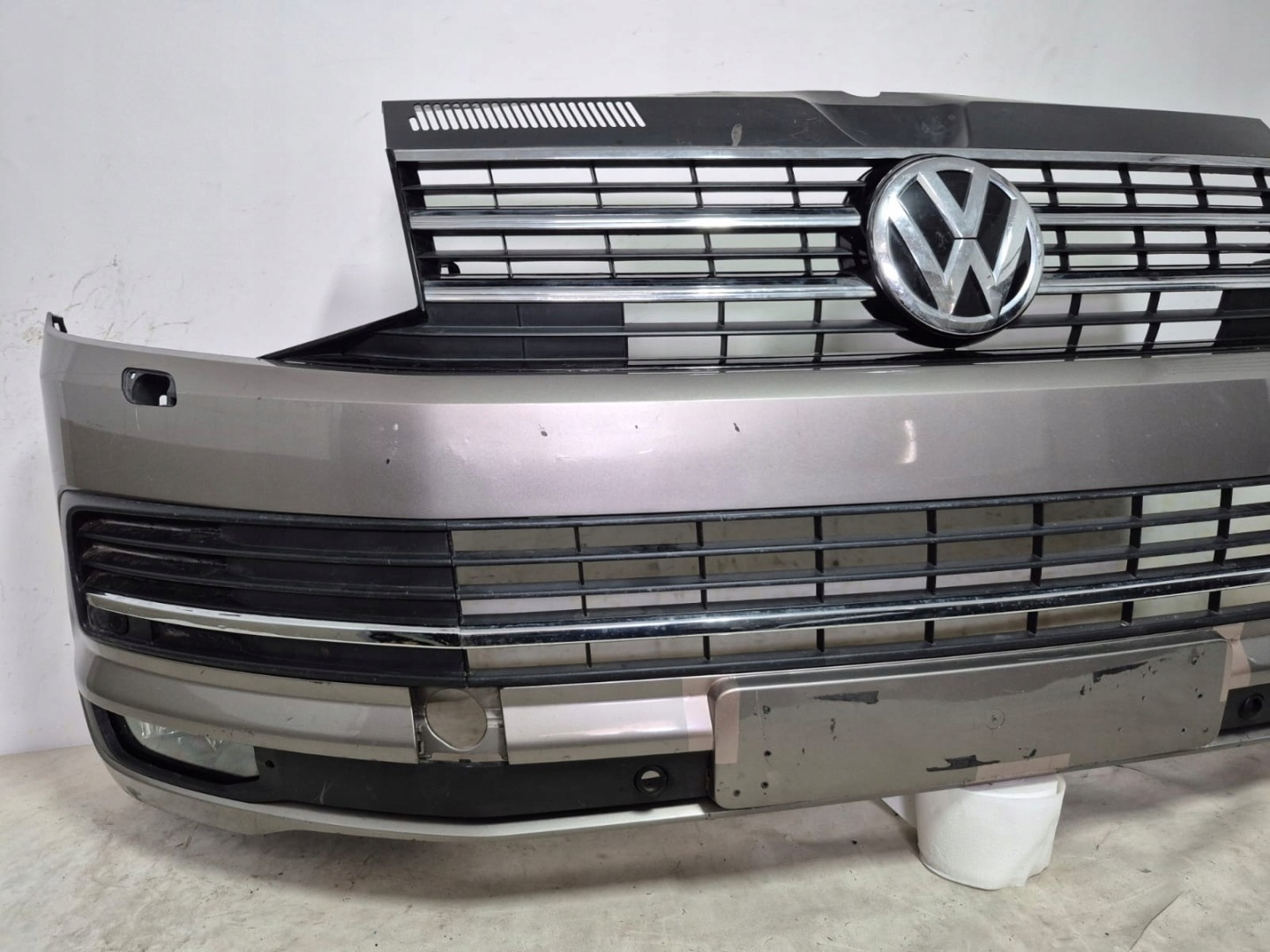 VW T6 MULTIVAN 7E0 15- bumper front front grill PDC SPR 7E5807221D