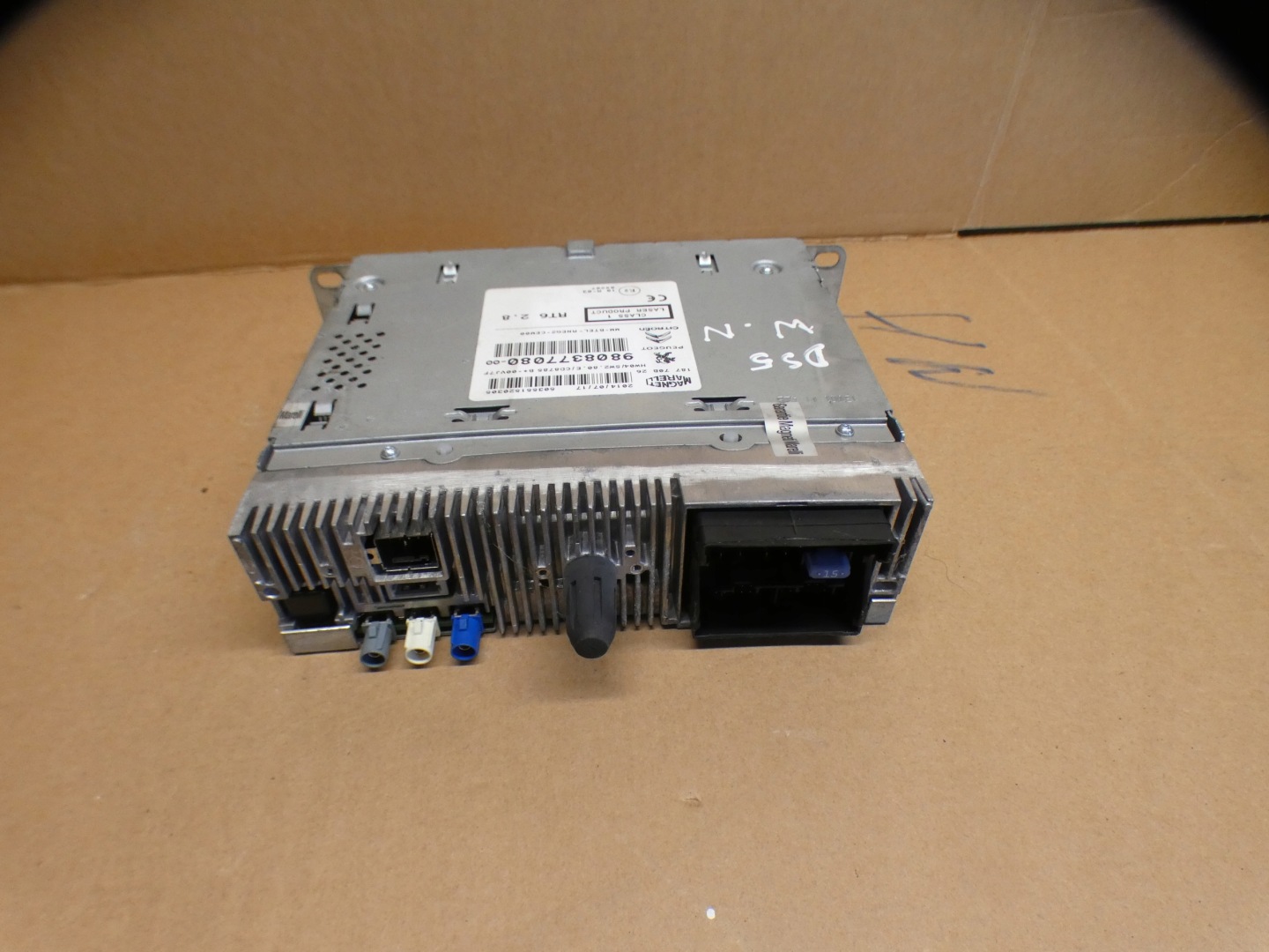 RADIO FABRYCZNE Navigation CITROEN DS5 2011-2015 9808377080