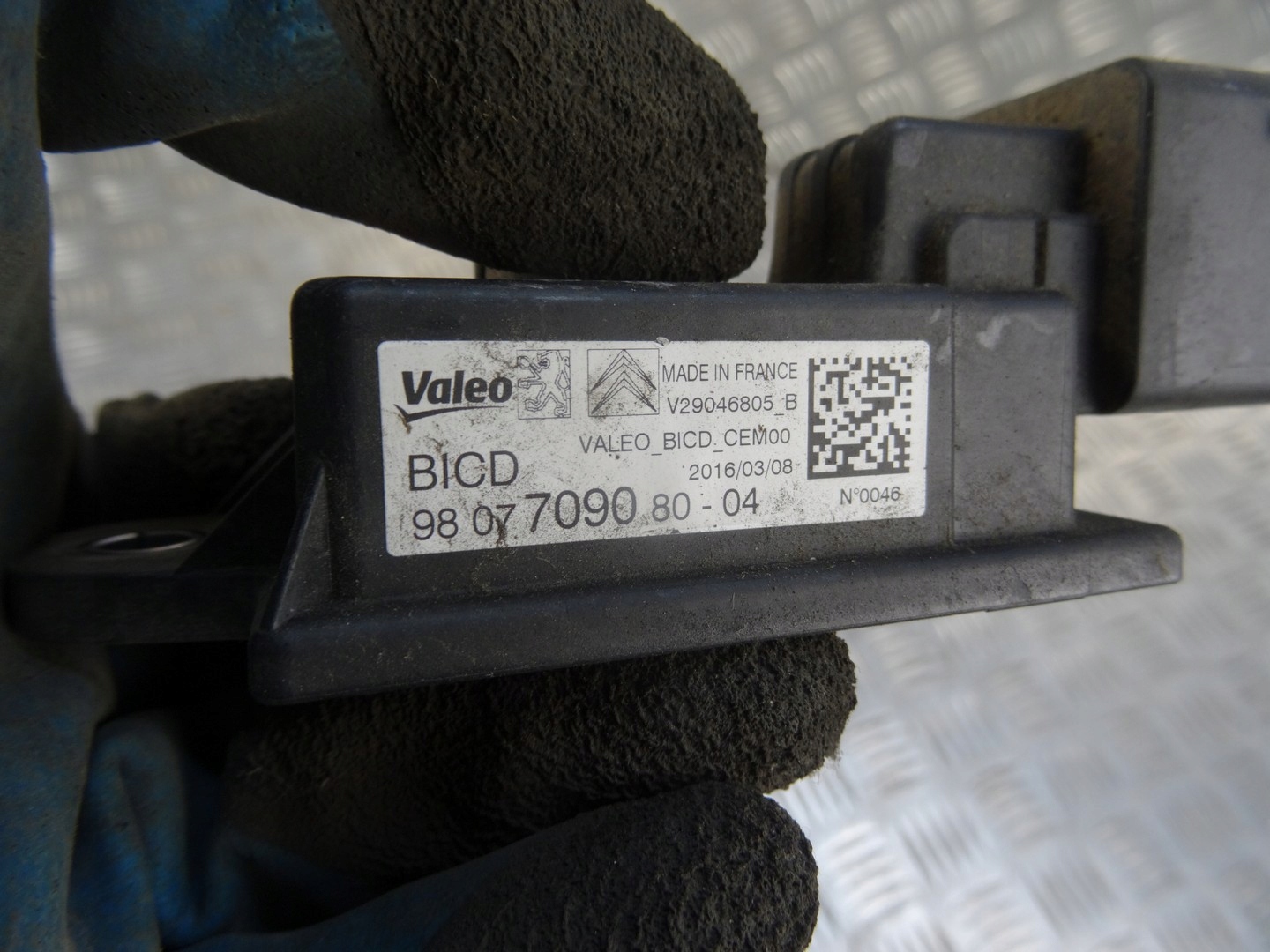 PEUGEOT 308 II T9 modulo START STOP 9807709080