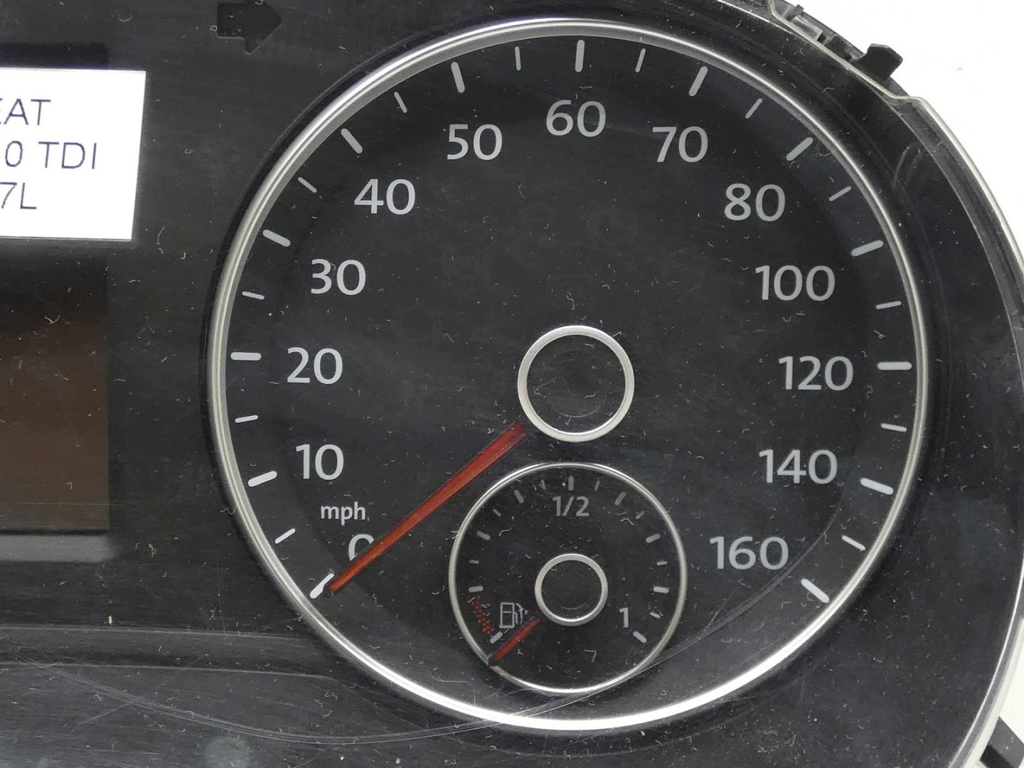 dials clock dials display SEAT ALHAMBRA II 2.0 TDI CFF 7N5920970J