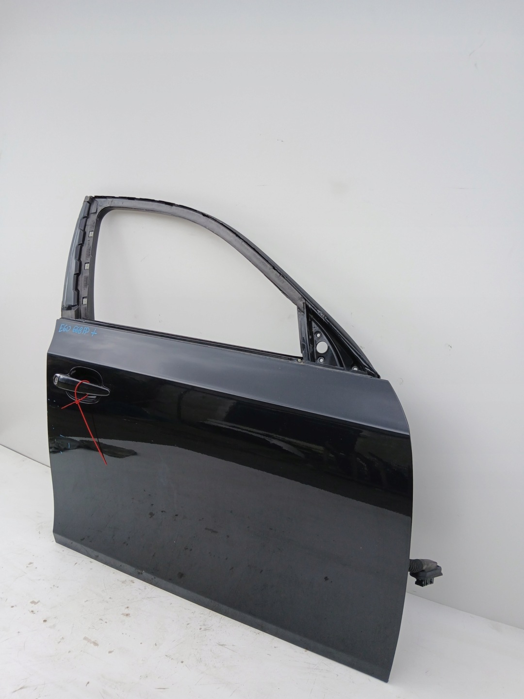 door right front BMW E60 SCHWARZ 2 668/9