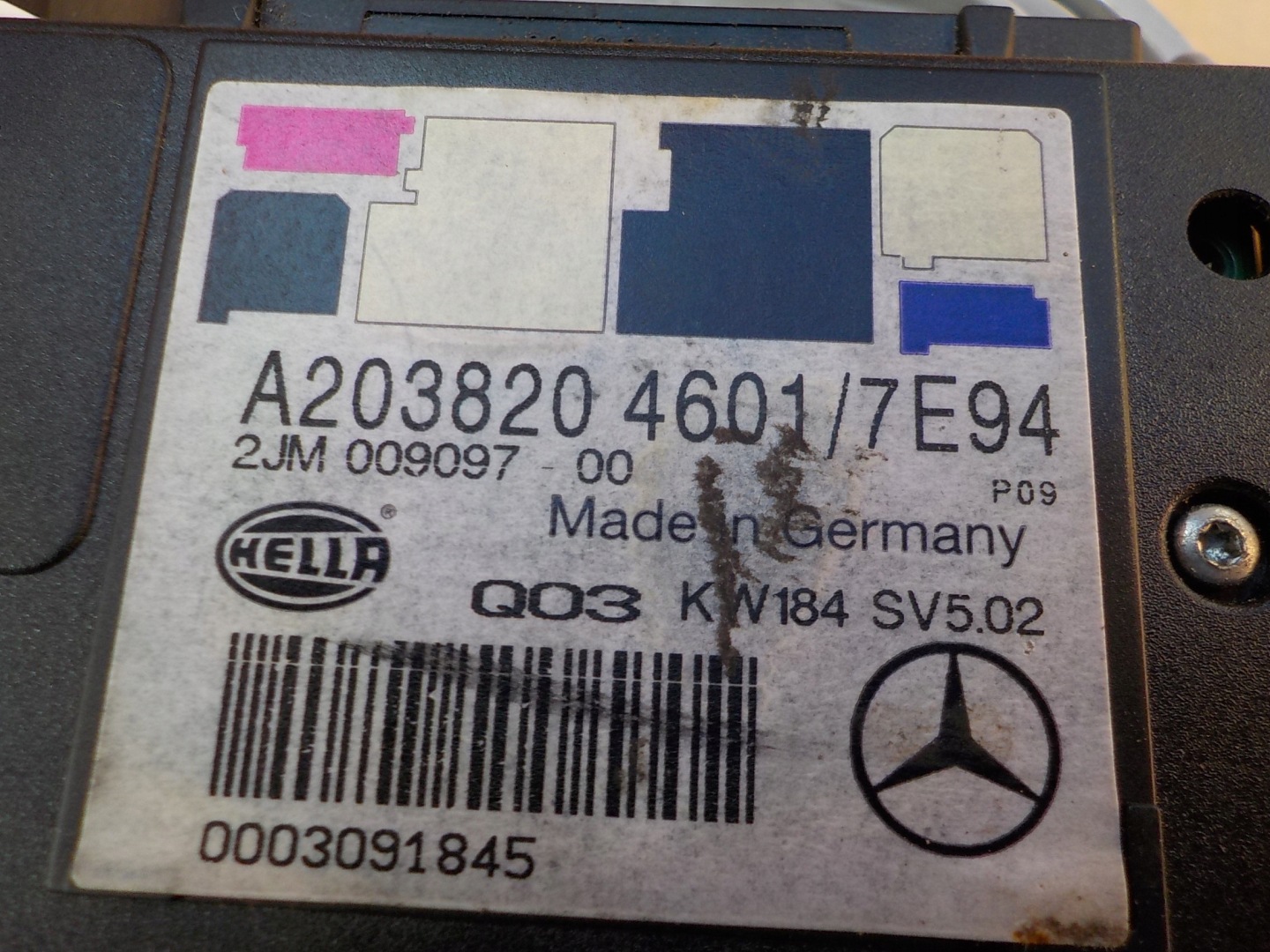 light lighting cabs mercedes w203