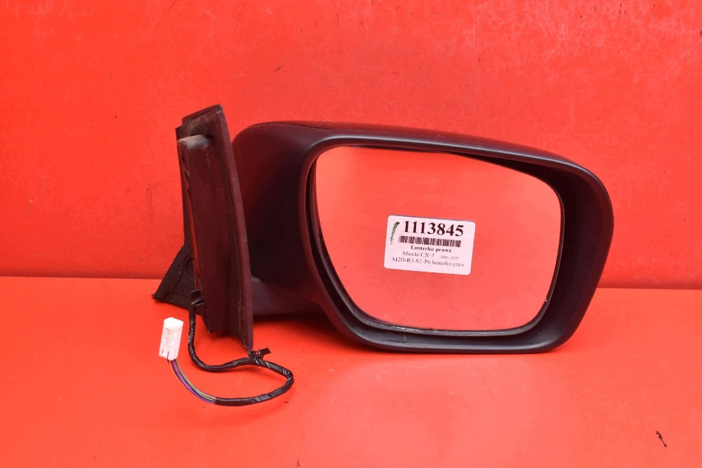 mirror right 28W EU 012284 MAZDA CX-7 06-09 6 PIN