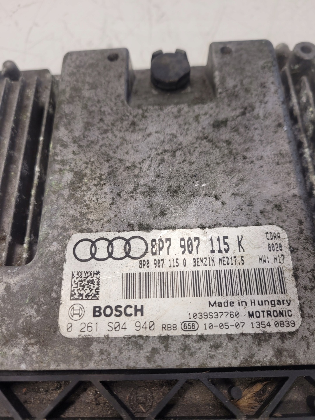 unité de commande électronique uce moteur VW AUDI A3 8P 1,8 TFS 8P7907115K