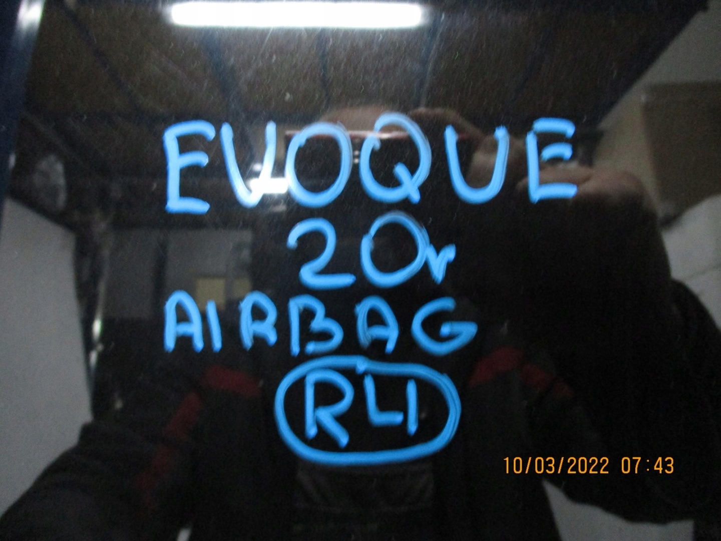 cofano RANGE ROVER EVOQUE II 20R airbag