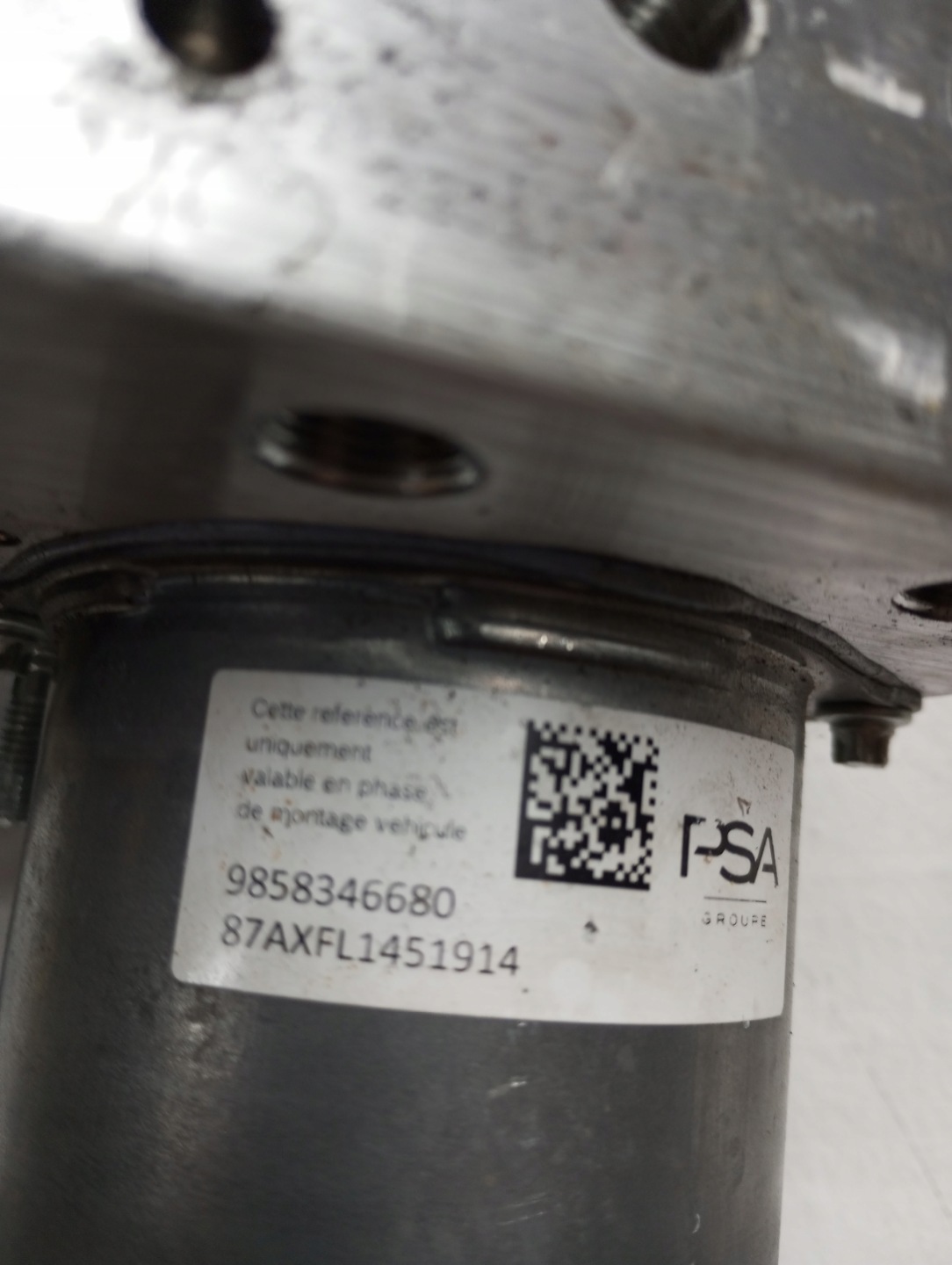 ABS Servofreno Peugeot 3008 III 9858346680