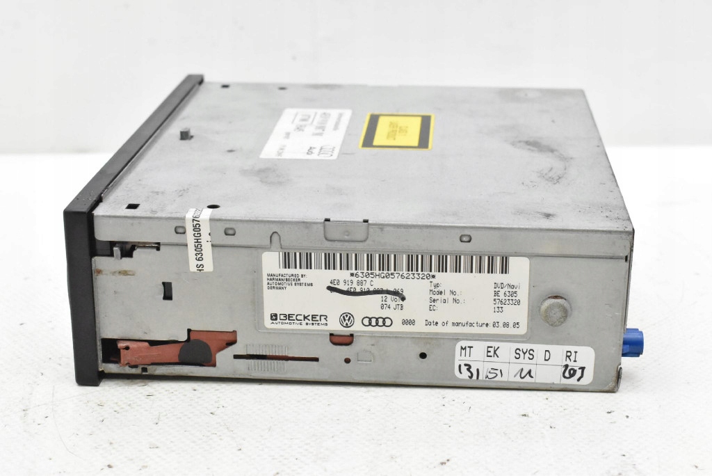 player RADIA navigation devices 4E0910887M AUDI A6 C6 04-08