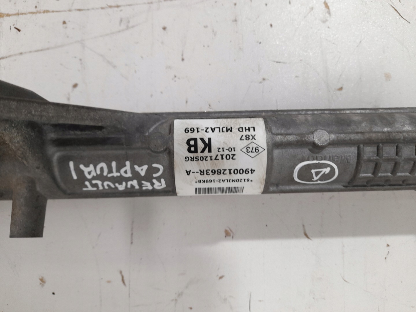 RENAULT CAPTUR CLIO IV CAPTUR and control 490012863R