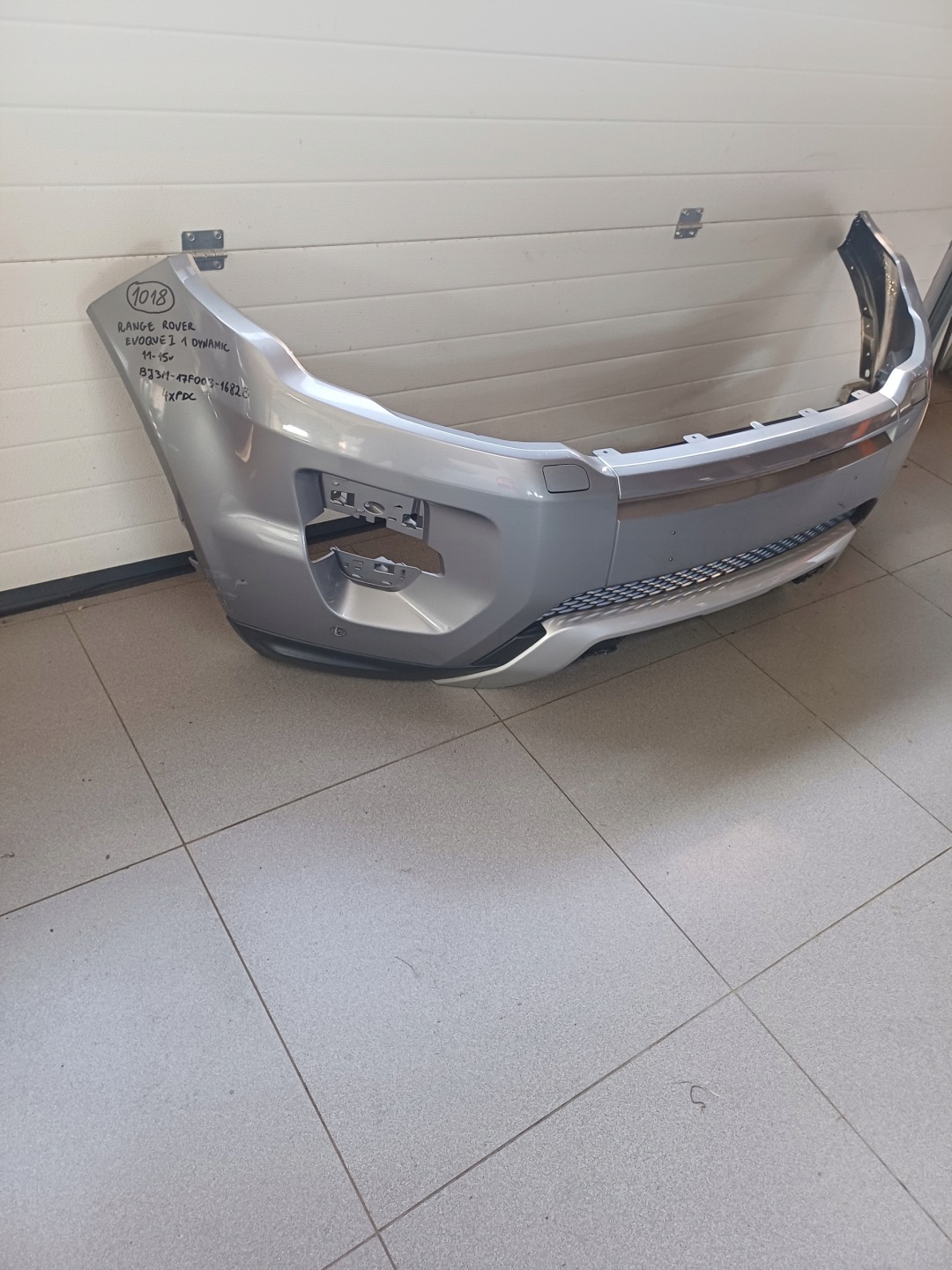 bumper front front RANGE ROVER EVOQUE 1 and DYNAMIC 4XPDC BJ3M-17F0031682B