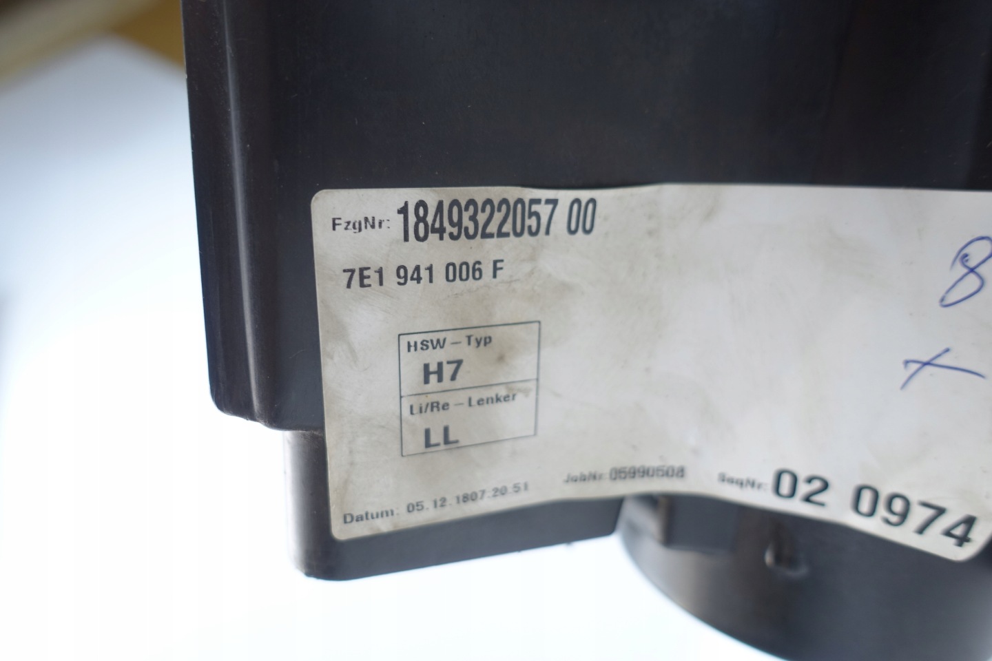 VW TRANSPORTER T6 2015- light left front 7E1941005F