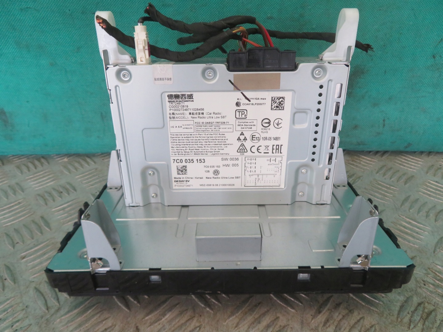 RADIO VW CRAFTER MAN TGE 19R 2E0035130