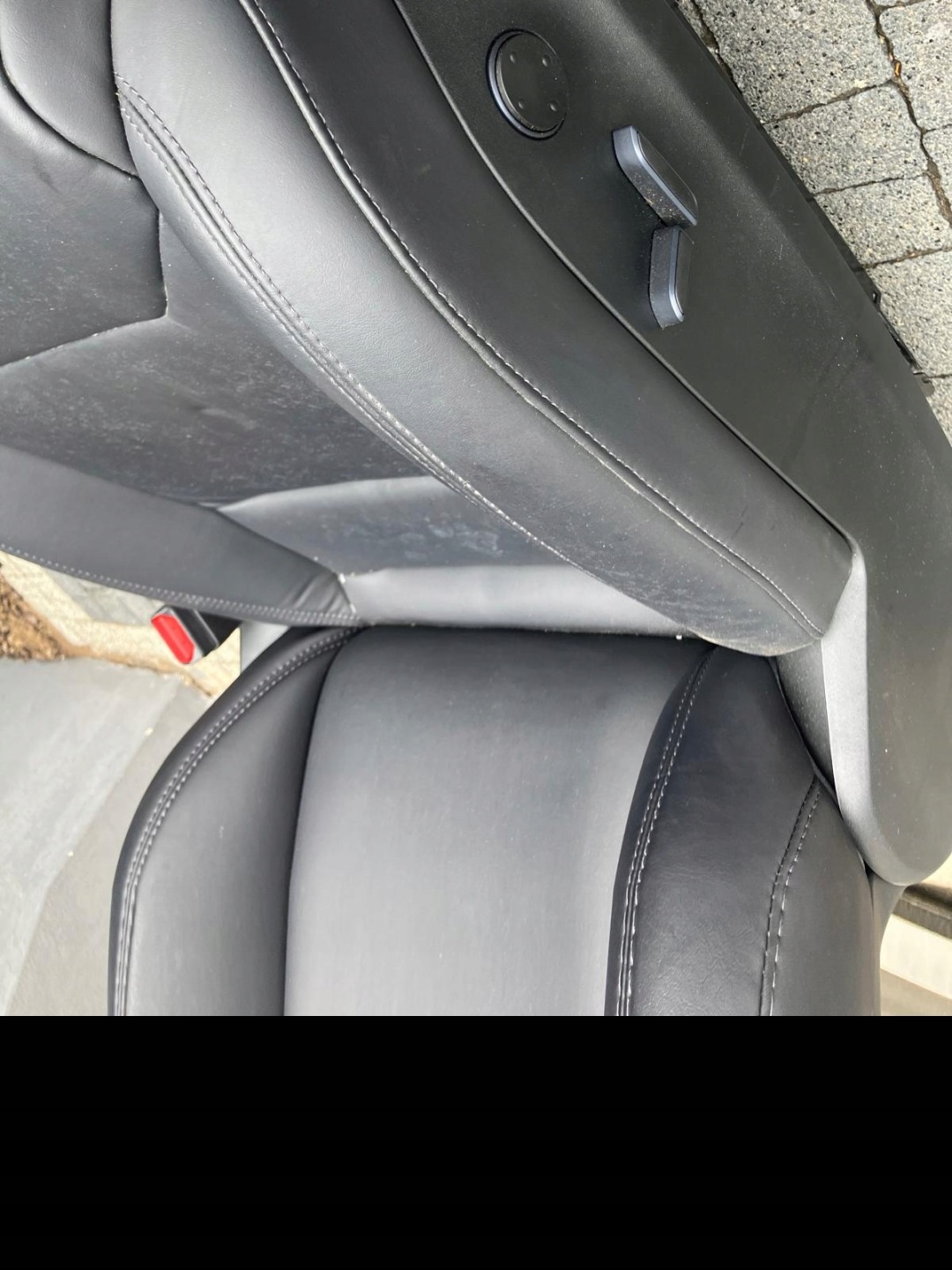 sedačka spolujezdce pravý předek TESLA MODEL S LIFT kůže