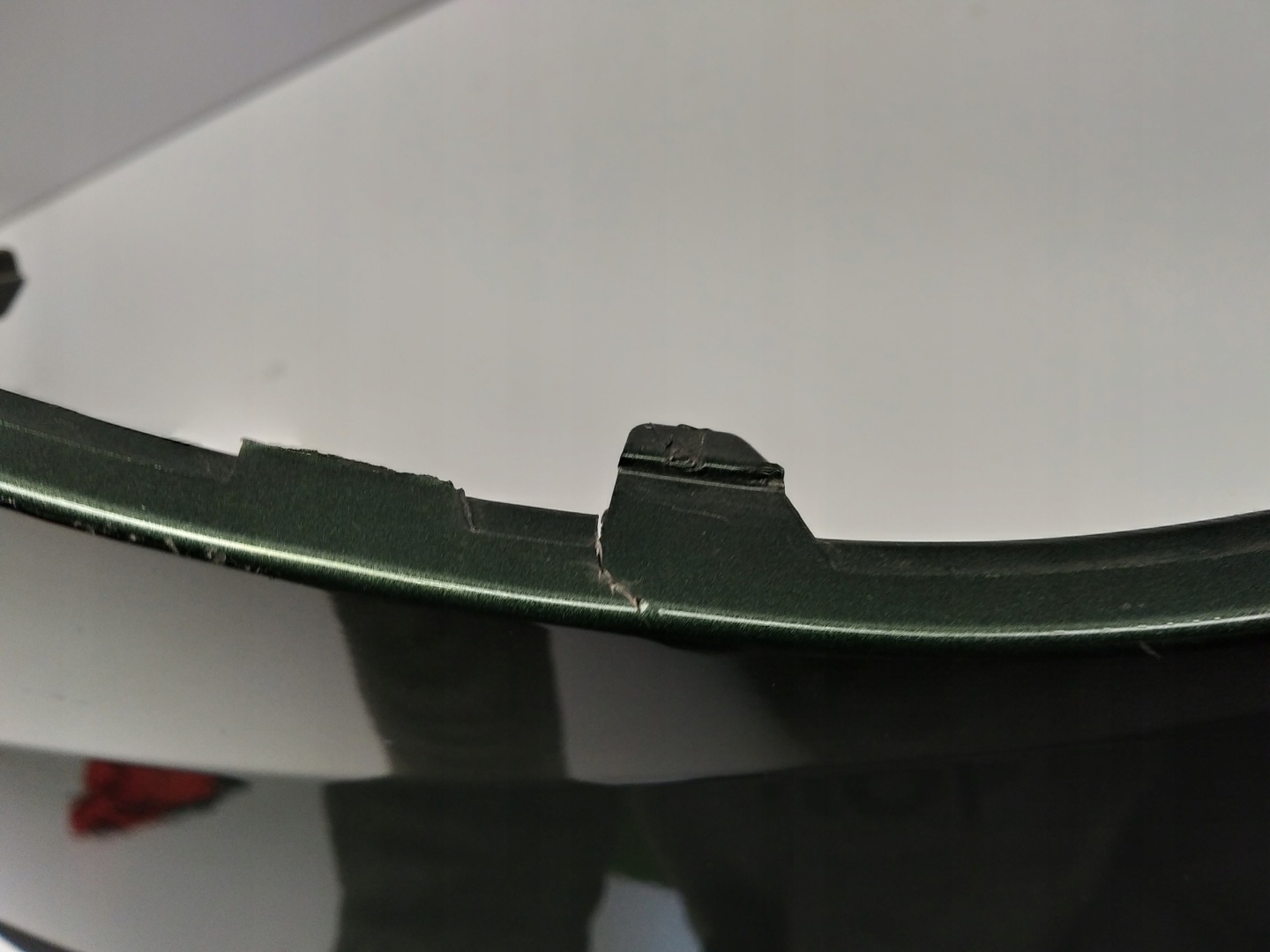 Skoda Karoq Scout bumper front Zielny PDC washers