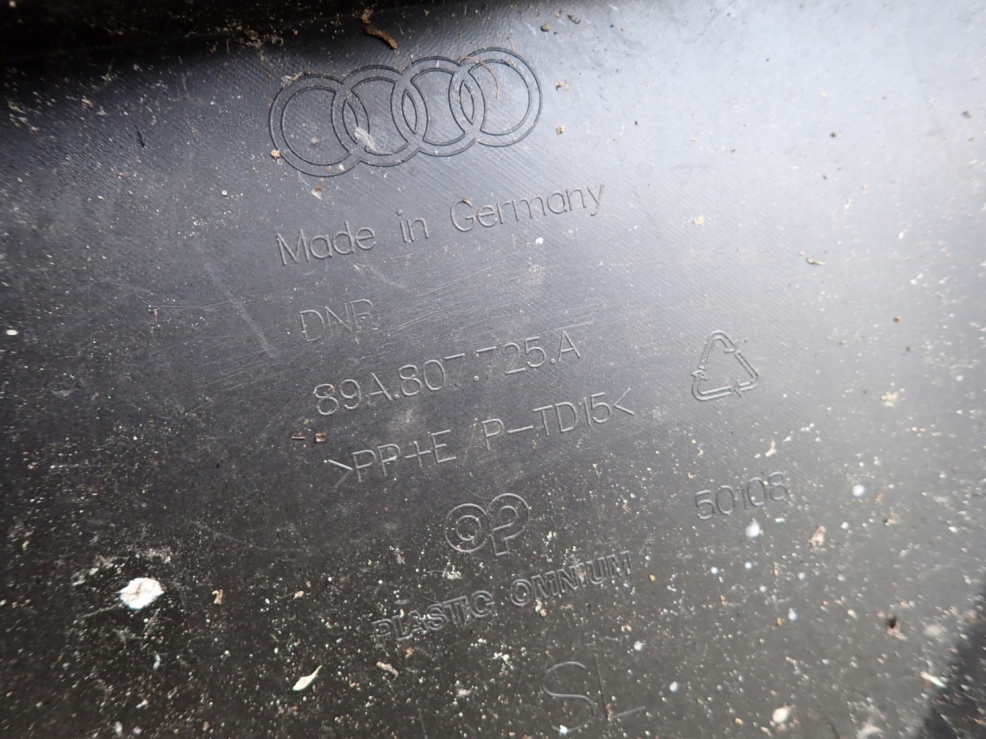 bumper front front AUDI Q4 E TRON 89A F4B 2021- 89A807725A