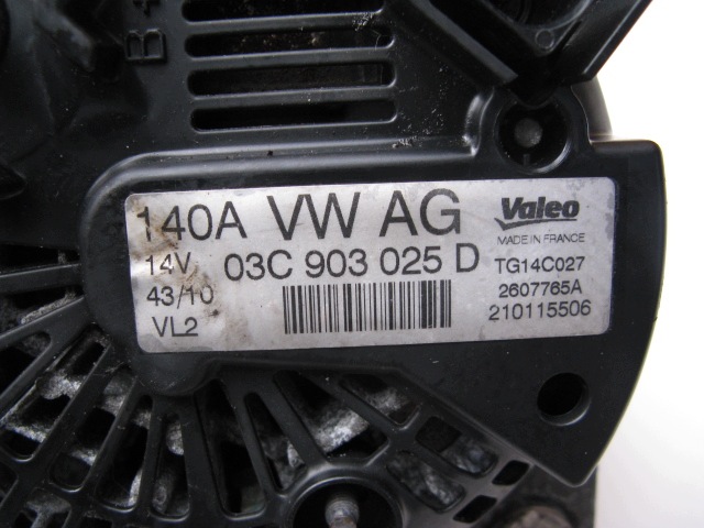 alternator SEAT LEON II 1.4 TSI