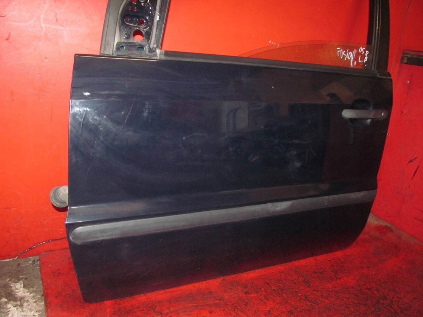 FORD FUSION JU2 02- door left front front GRANATOWE 84