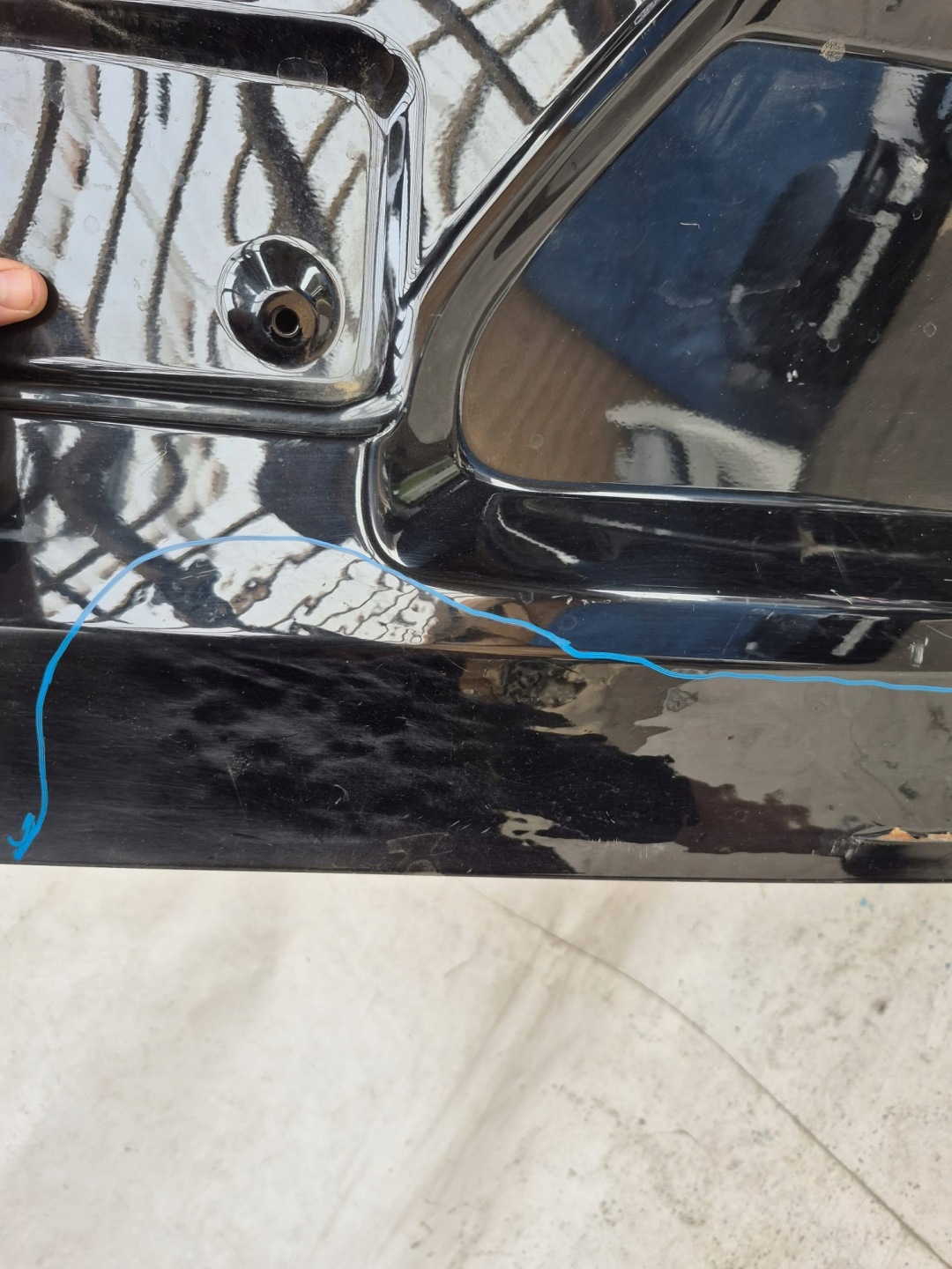 TOYOTA BZ4X 22- trunk door boot rear part rear