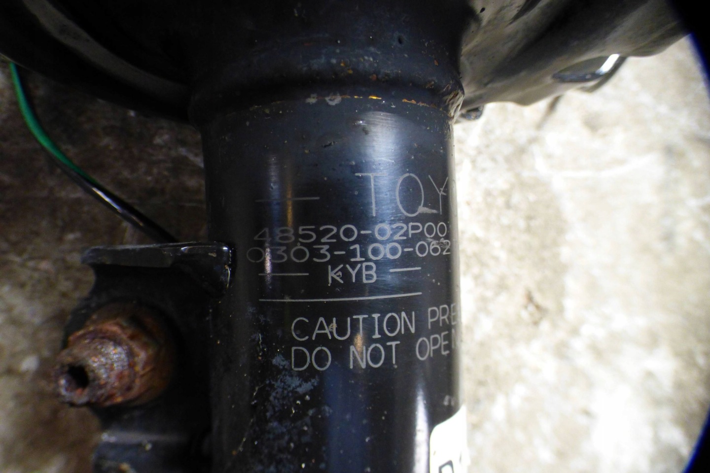 Toyota Corolla E21 1.5 B McPherson swing left 48520-02P00