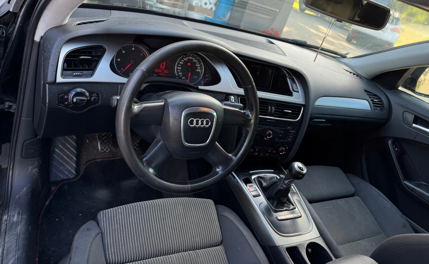 console dashboard panel airbags airbag tension belts AUDI A4 B8 original DEMONTAZ !