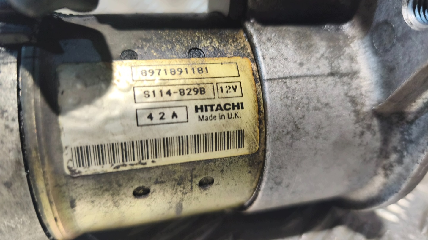starter OPEL ASTRA H 2004 1.7D 13z 8971891181