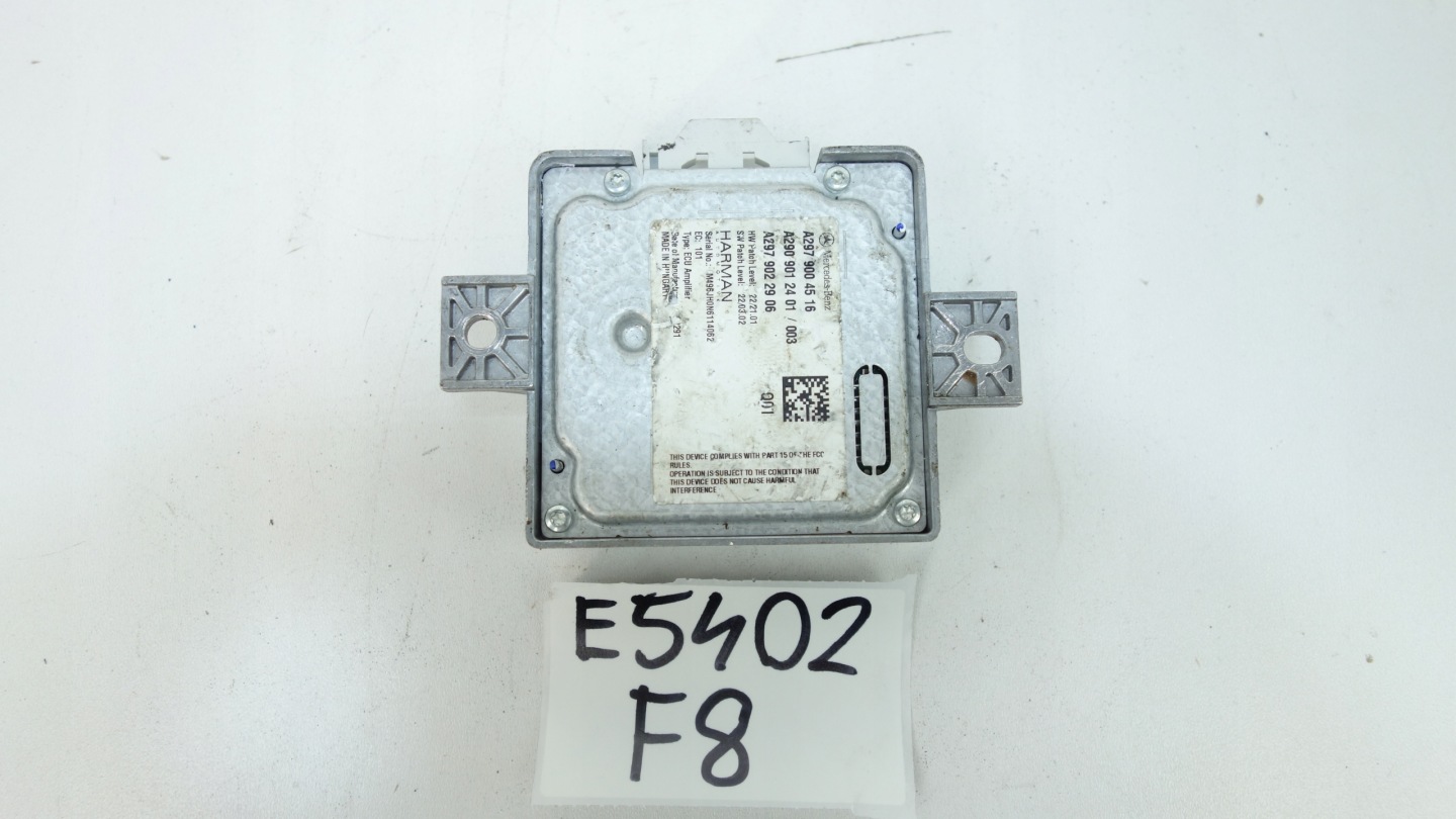 amplifier HARMAN MERCEDES EQS V297 2021- A2979004516