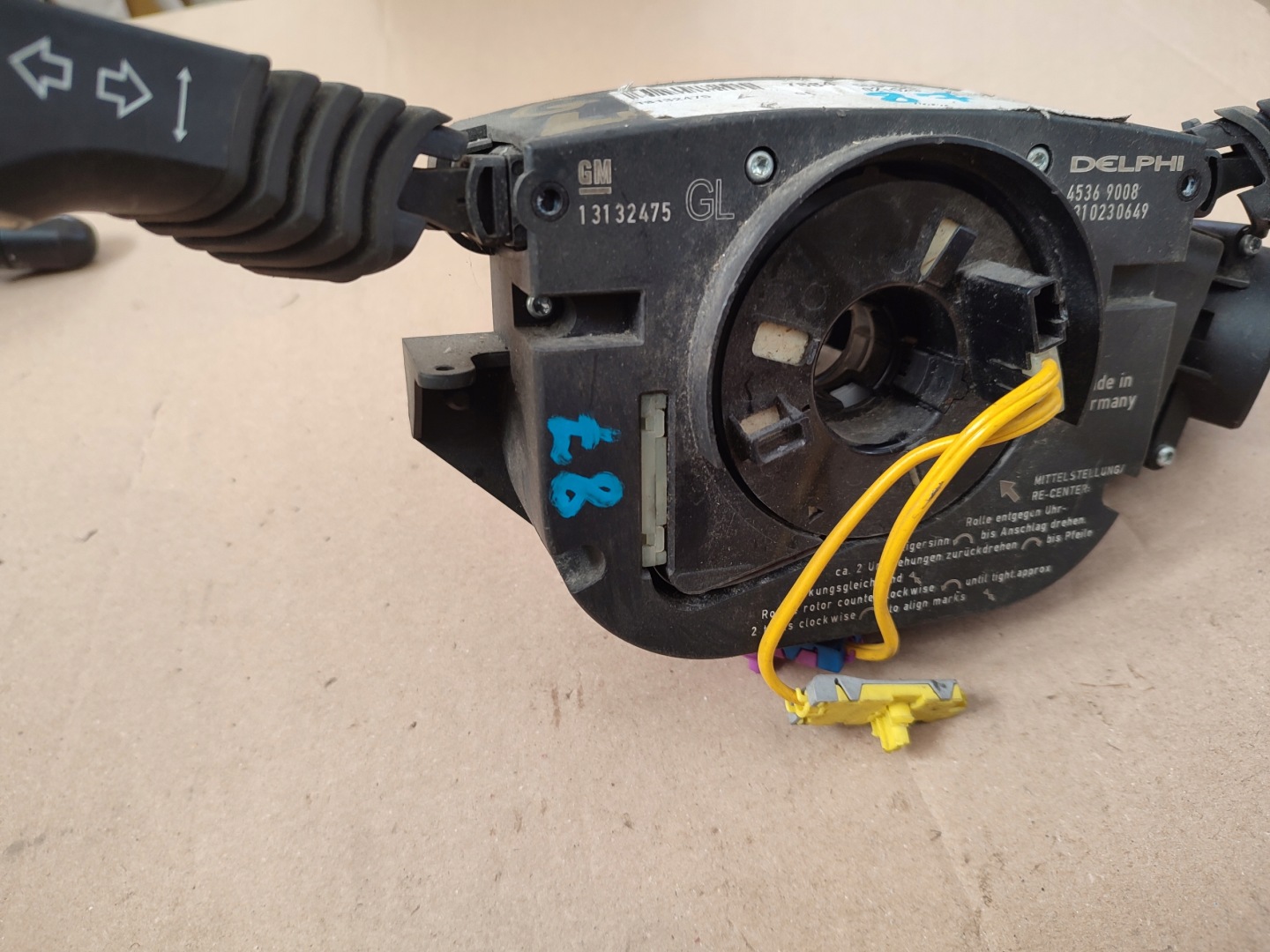 Commodo essuie glace OPEL VECTRA C 13132475