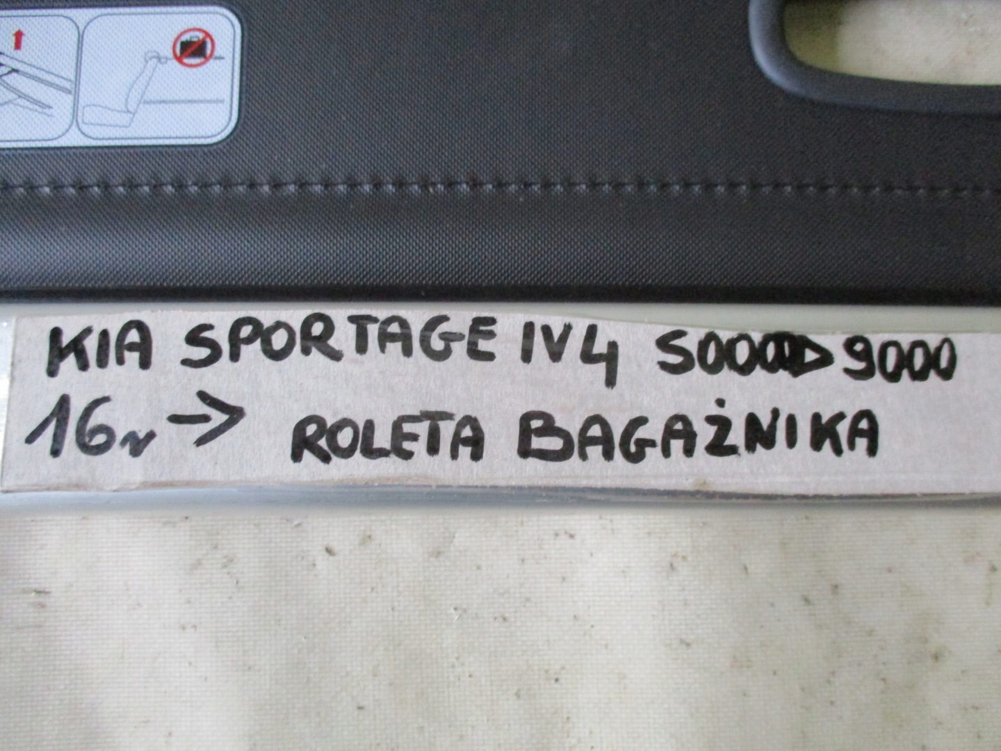 blinds boot Kia Sportage IV 4 16r- S0000-D9000