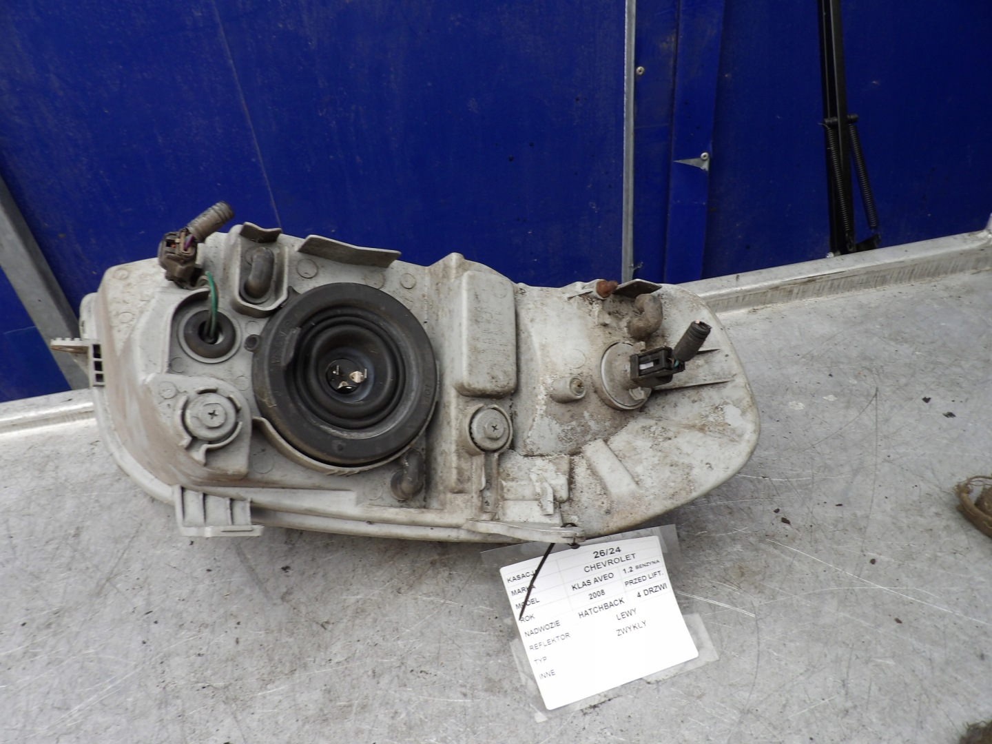 Chevrolet Aveo, Kalos II light front left