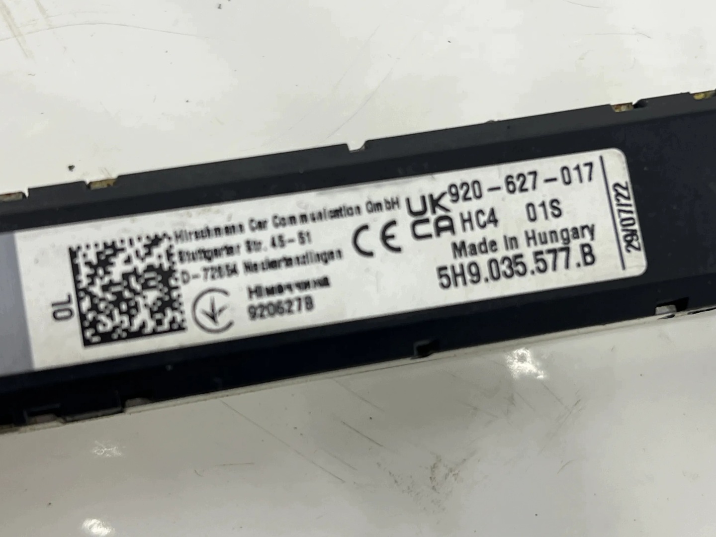 5H9035577B Wzmaczniacz antenne VW GOLF 8 VIII
