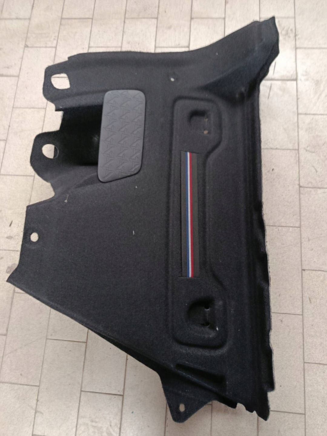 upholstery side boot rear part side right Renault 4 849963147R