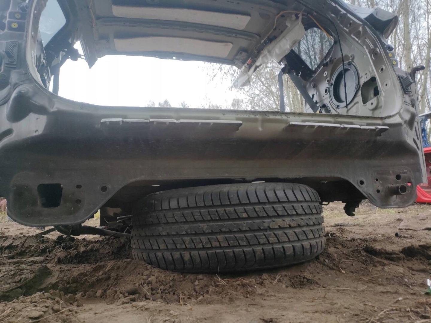 sump boot rear panel KIA CARENS IV LIFT