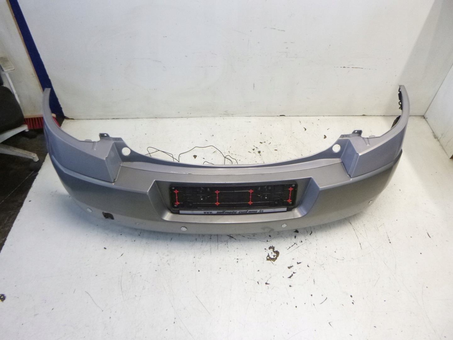 bumper rear Renault Megane II TEA19 04r. 3D HB + PDC