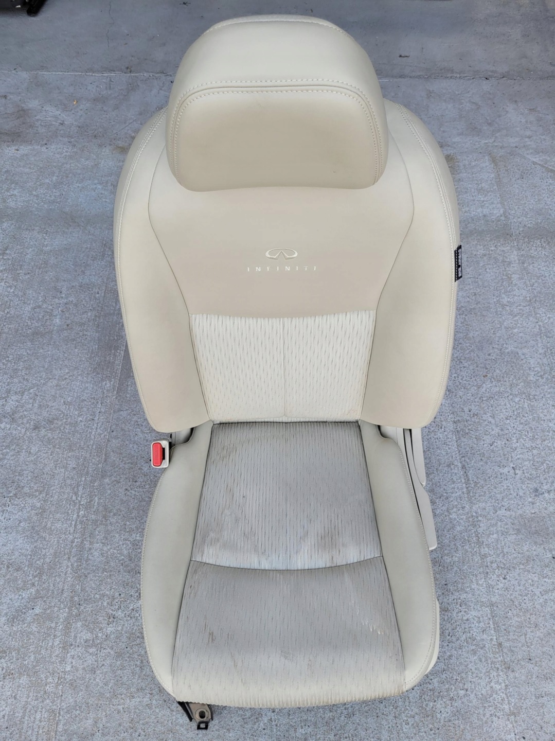 seat front front left + airbag INFINITI Q50