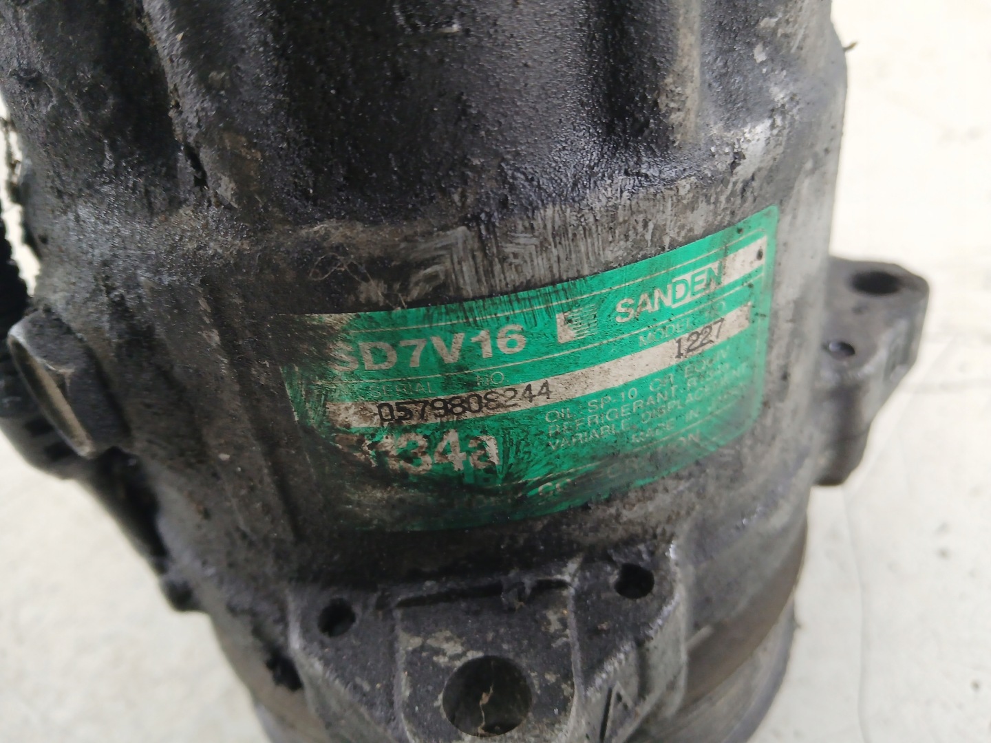 CITROEN C5 a 2.2 HDI kompresor klimatizaci 1227