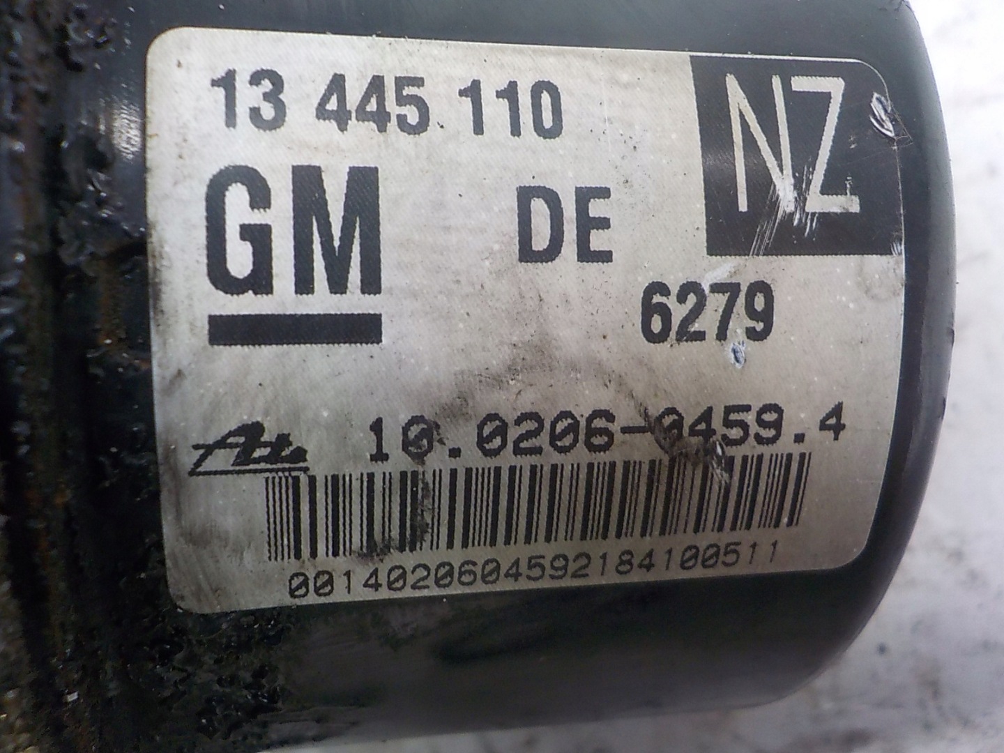 OPEL ZAFIRA B Pompa ABS 13445110 NZ 10.0206-0459.4 10.0960-4595.3