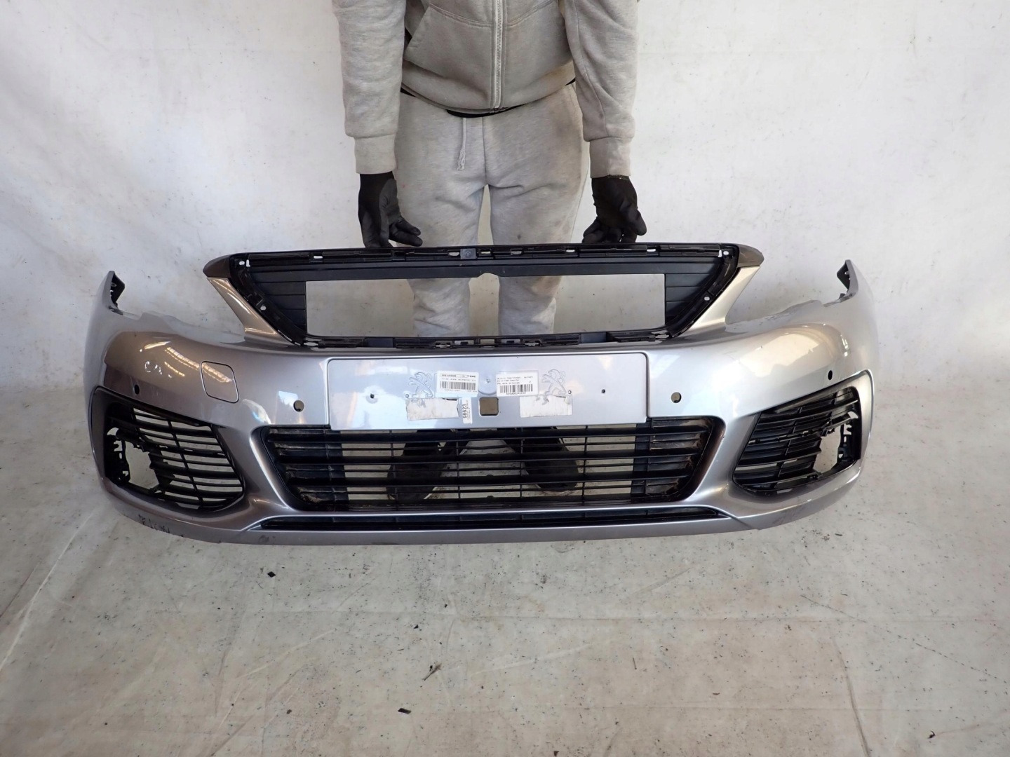 PEUGEOT 308 II 2 LIFT 17-21 bumper front front 4XPDC AA38247568