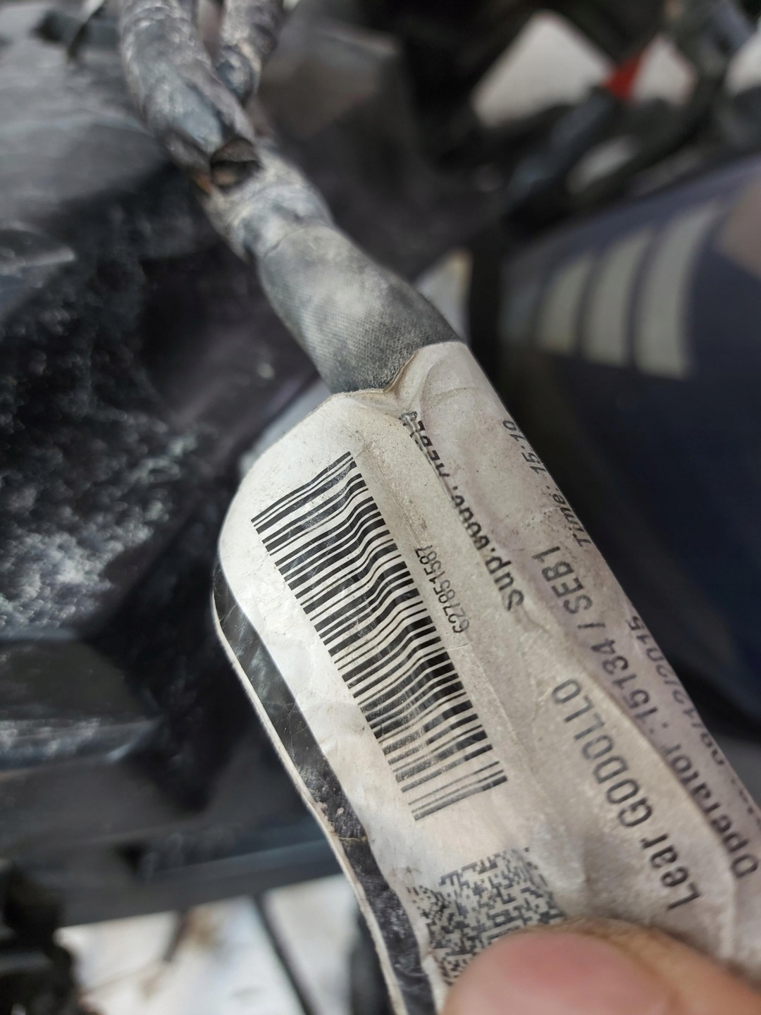 VOLVO XC90 II D5 bundle komory of the engine 627851587